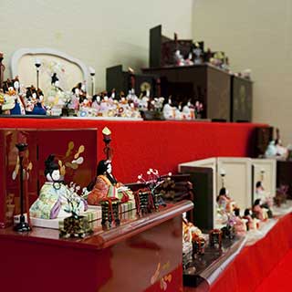 雛人形展示会