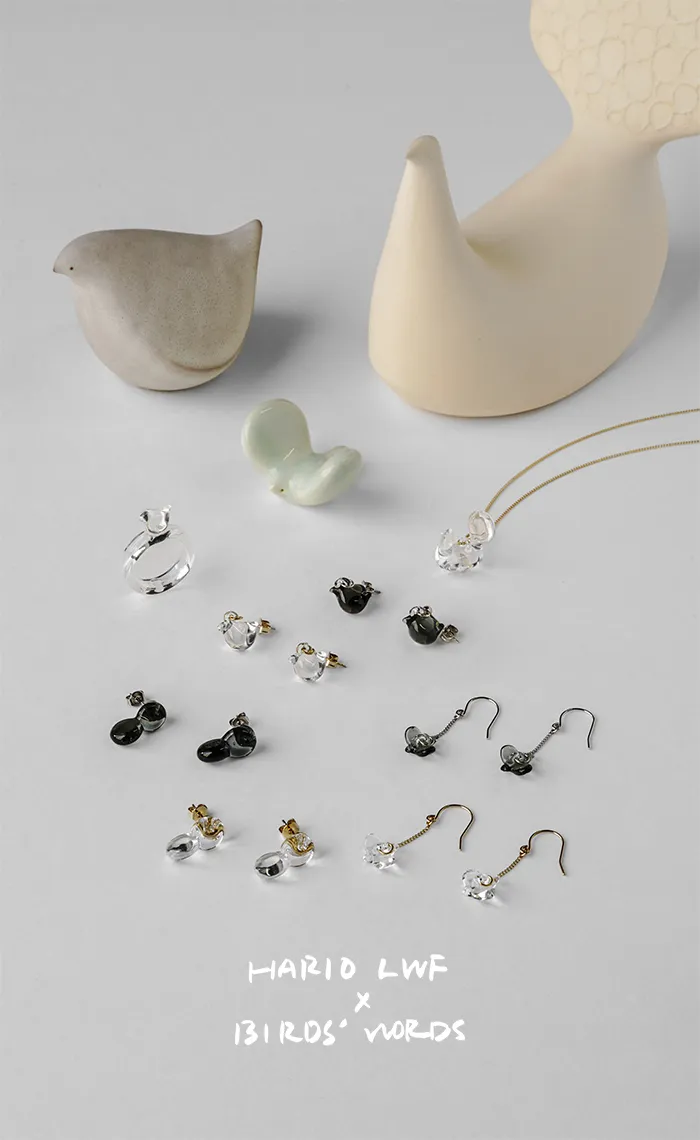 ハワード・スミス　鳥　Parvi ホワイト Arabia Parvi Kaisa Figurine | Wickie_Store