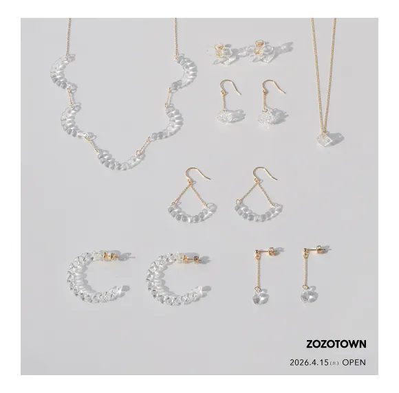 漆硝子のアクセサリー「Jeweki」