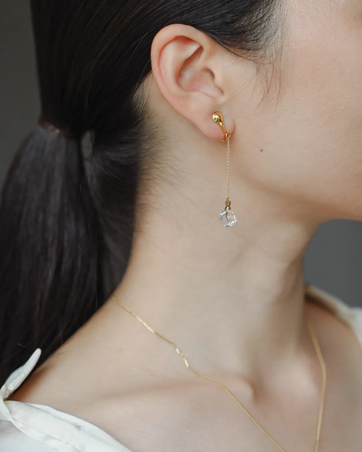 イヤリング メルティーキューブ