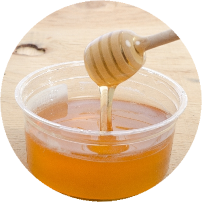 蜂蜜などでお好みの甘さに簡単に調節できます。