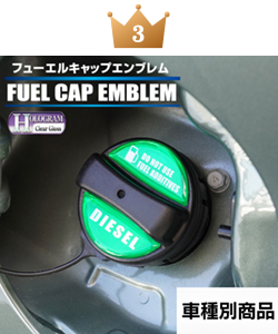 ホログラム　フューエルキャップエンブレム