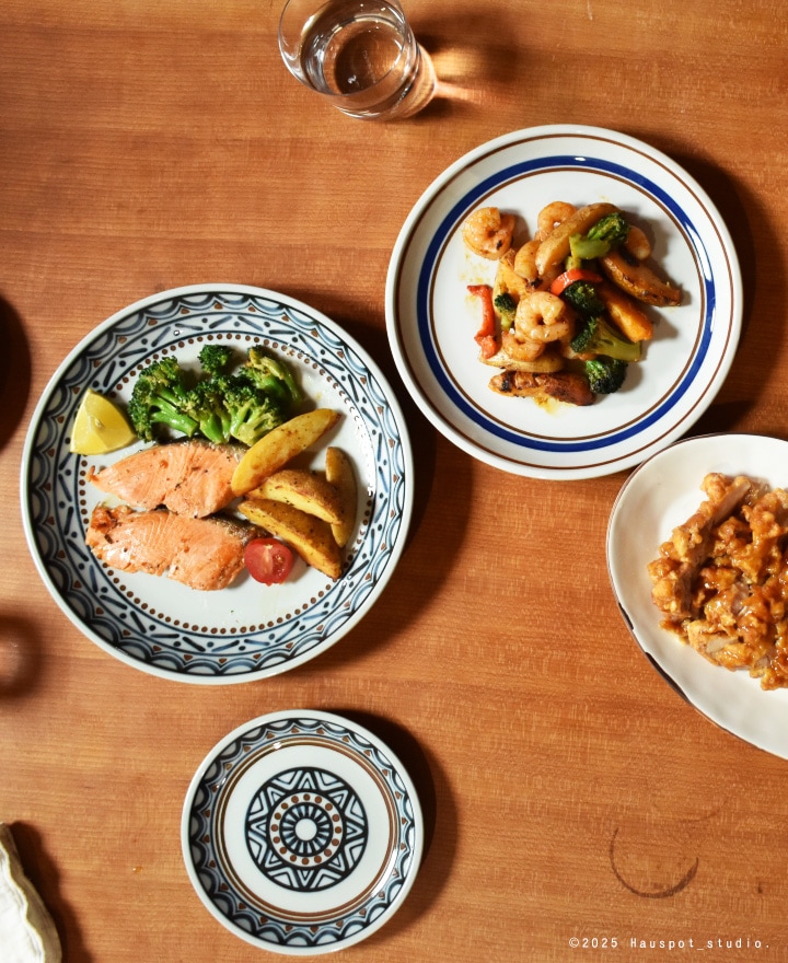 食器 DORA nikko食器｜晩酌皿2枚セット (リラックスカラー)｜プレート・深皿