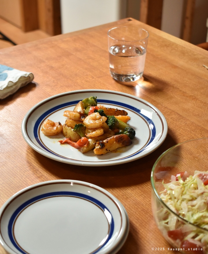 プレート 食器 日本製｜19.5cm 中皿｜ラウンドプレート｜ノルディコ