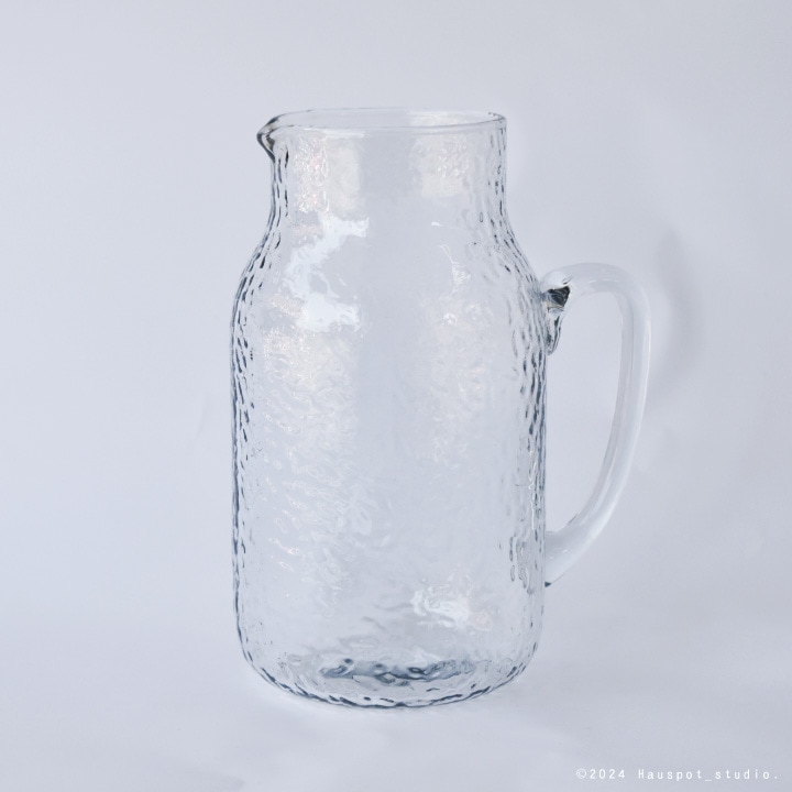 1800年代後半 フランス製ガラス水差し ピッチャー 状態良好 18世紀