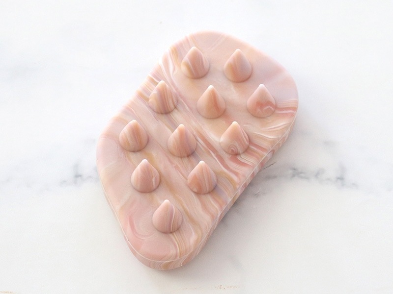 Koora スカルプブラシ マーブル BPノーマル