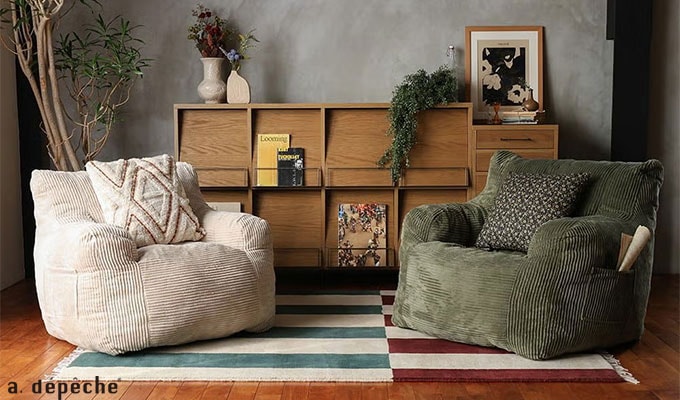 ダフソファ dough sofa XL カーキ【送料無料】 | ハンプティーダンプ
