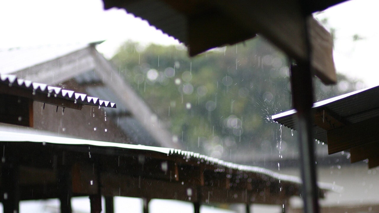 雨の様子