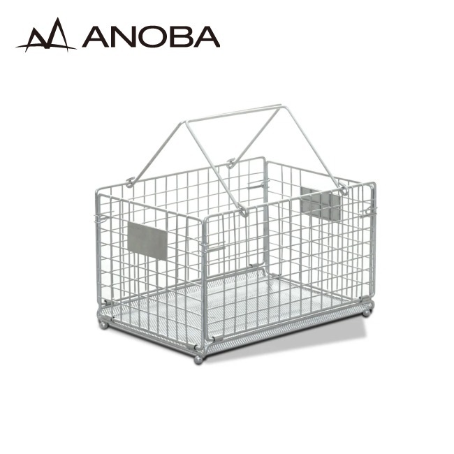アノバ ANOBA フォールディングワイヤーバスケット S SUS Ver. | GLAGH