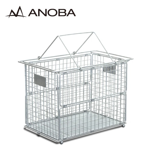 アノバ ANOBA フォールディングワイヤーバスケット M SUS Ver. | GLAGH