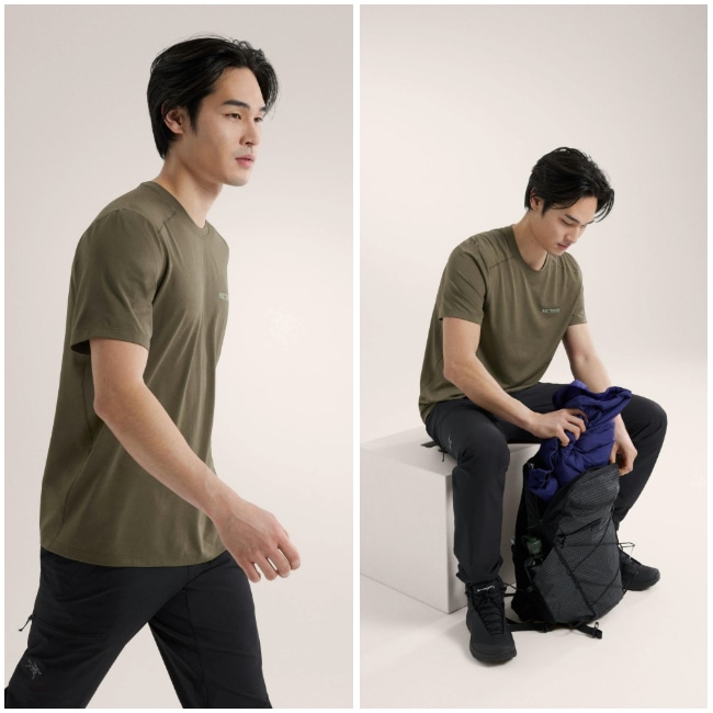 アークテリクス ARC'TERYX コーマック アークバード ロゴ シャツ