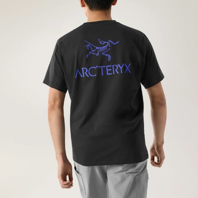 ARC'TERYX アークワード ロゴ ショートスリーブ　ブラック Mサイズ アークテリクス ARC'TERYX クラッグ SL コットン バード ワード