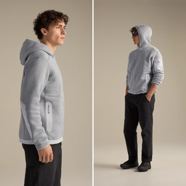 ARC'TERYX フーディー グレー Mサイズ　アークテリクス アークテリクス ARC'TERYX コバート プルオーバー フーディ メンズ