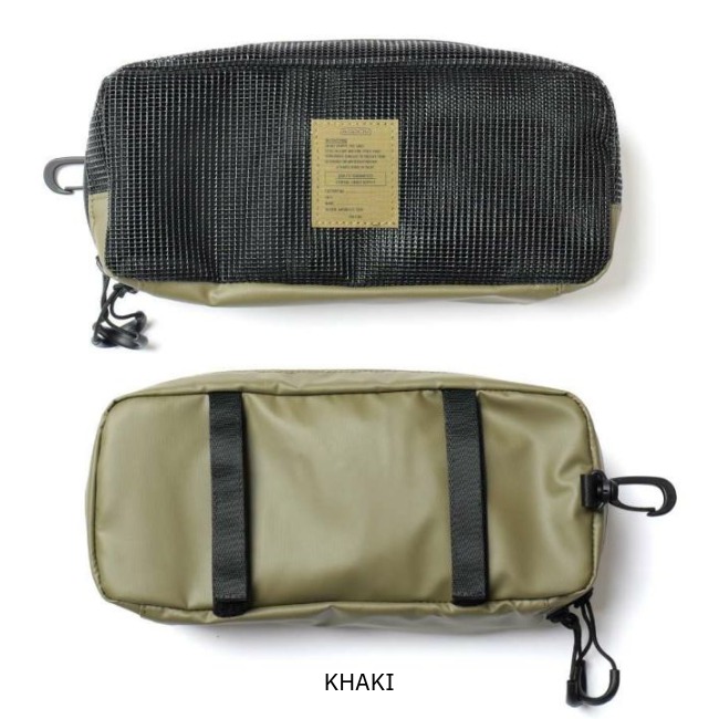 アッソブ AS2OV ナイロンポリカーボネート メッシュポーチ NYLON