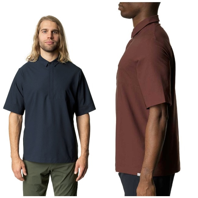 美品 Houdini Cosmo Shirt コスモシャツ GRAY L HOUDINI(フーディニ) COSMO SHIRT- STANDARD point