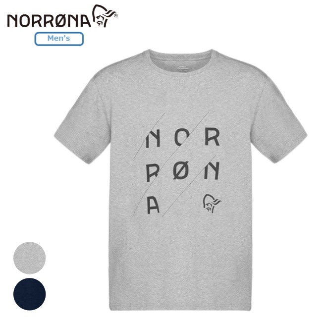 ノローナ NORRONA トゥエンティナイン スラント ティーシャツ メンズ