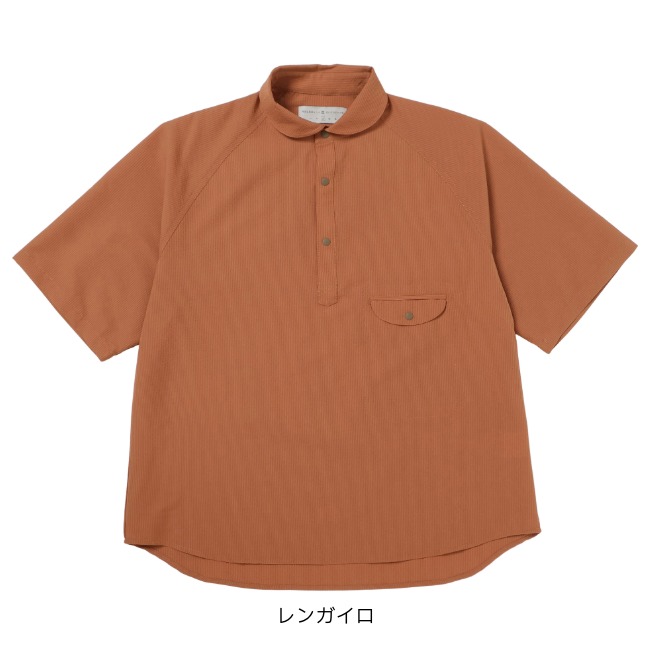 アクシーズクインエレメンツ AXESQUIN ELEMENTS シアサッカーの半袖