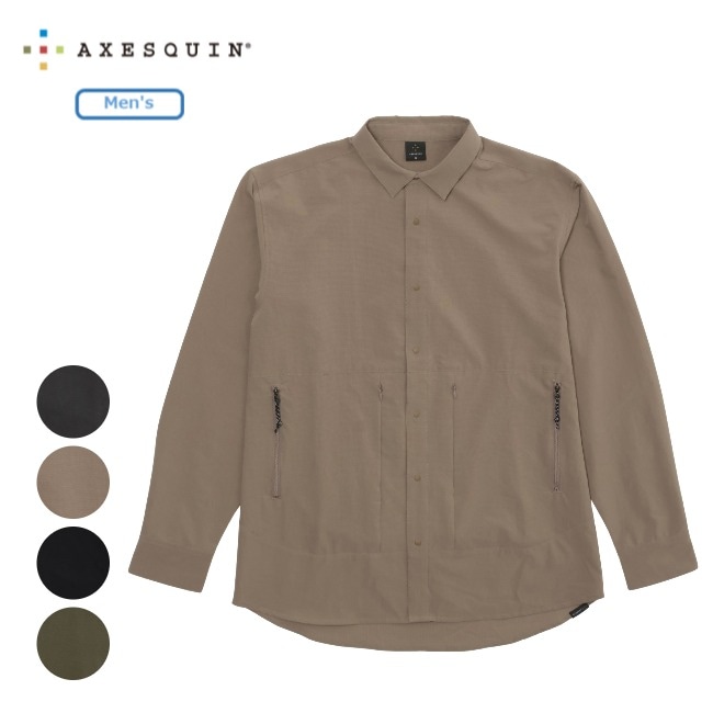 アクシーズクイン AXESQUIN ロングスリーブ ベンチレーションシャツ