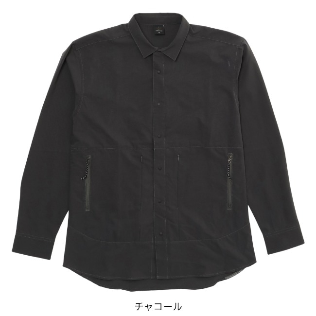 アクシーズクイン / ナイロンシャツ アクシーズクイン AXESQUIN ロングスリーブ ベンチレーションシャツ