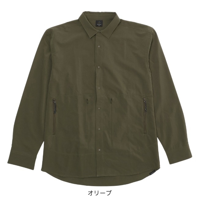 アクシーズクイン AXESQUIN ロングスリーブ ベンチレーションシャツ