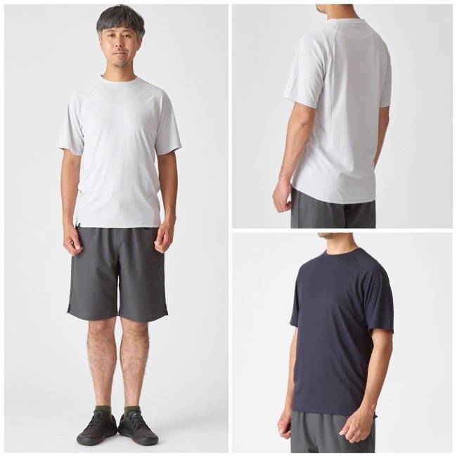 アクシーズクイン AXESQUIN ベンチレーションショートスリーブTシャツ