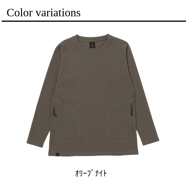 アクシーズクイン AXESQUIN Women's Waffle LS Tee ウィメンズ