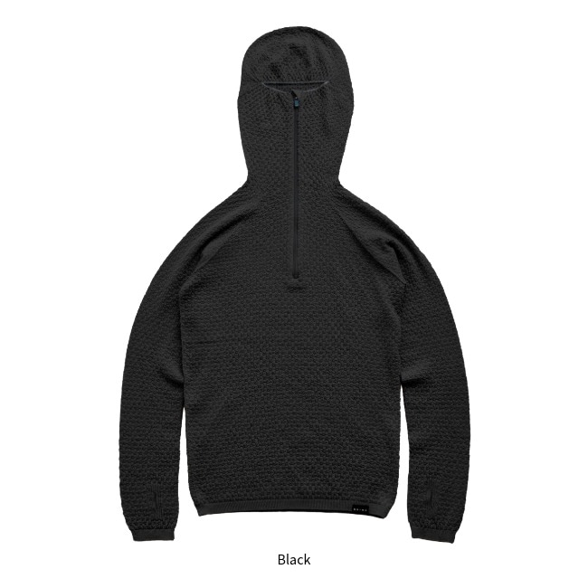 ブリング BRING ワンダーウェア シームレスハーフジップフーディー