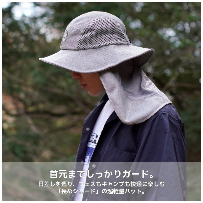 クレ Clef フレスコ ロング シェード ハット FRESCO LONG SHADE HAT