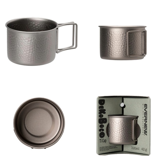 エバニュー EVERNEW デコボコTiカップ Dekoboco Ti cup | GLAGH グラフ