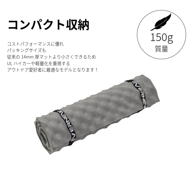 エバニュー EVERNEW ピナクルマット Pinnacle mat 100 T14/9 | GLAGH