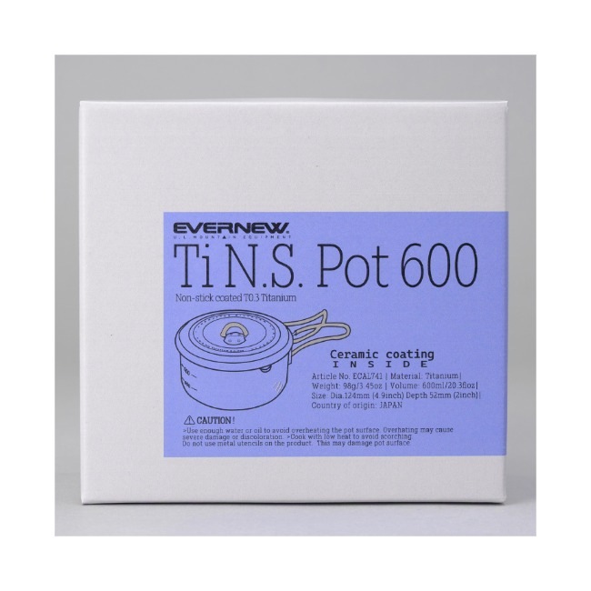 エバニュー EVERNEW Ti N.S. Pot 600 | GLAGH グラフ
