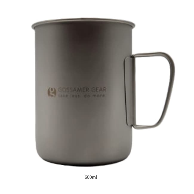ゴッサマーギア GossamerGear チタンシングルマグ シルバー 600ml