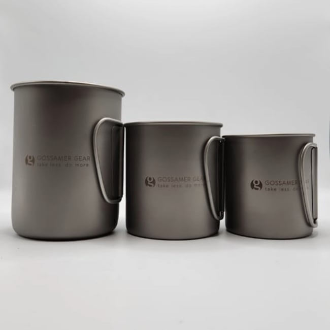 ゴッサマーギア GossamerGear チタンシングルマグ シルバー 600ml