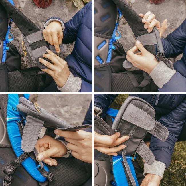 ゴッサマーギア GossamerGear ショルダー ストラップ ポケット ラージ