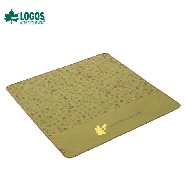 ポケモン logosキャンプ レジャーシート LOGOS（ロゴス） レジャーシート 防水 145×140cm ポケモン トートイン