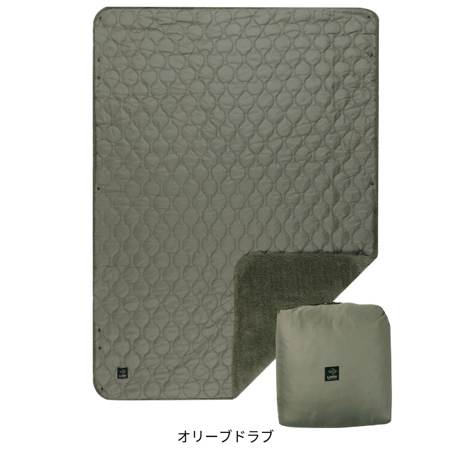 LUGH 魔法瓶ブランケット Sサイズ (6層/ グラフェン) オリーブ