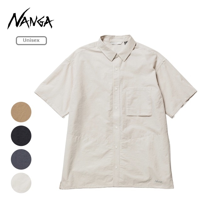 ナンガ NANGA エアクロスコンフィーS/Sシャツ ユニセックス AIR CLOTH