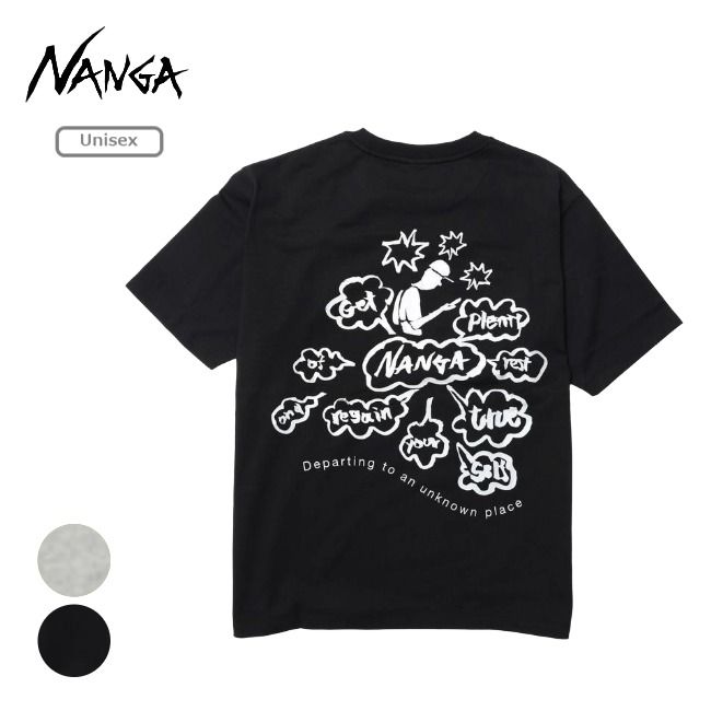 ナンガ NANGA デパーティングティー ユニセックス DEPARTING TEE