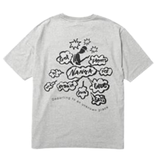 ナンガ NANGA デパーティングティー ユニセックス DEPARTING TEE