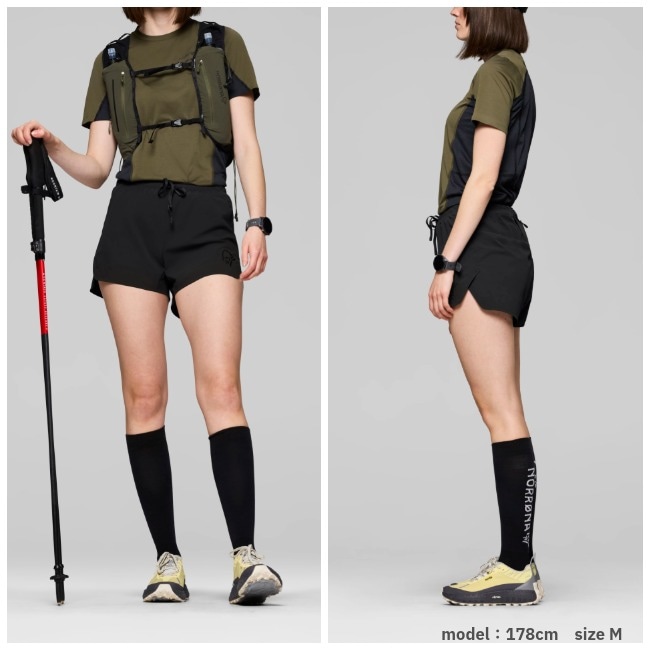 【極美品・定価16,500円】 NORRONA senja flex1 ショーツ ノローナ NORRONA セーニャ フレックス 1 4