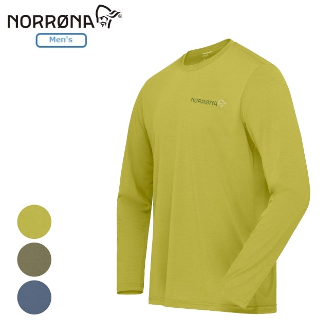 ノローナ NORRONA フェムンドテックロングスリーブ メンズ femund tech 