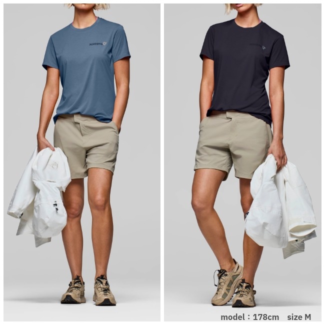 期間限定20％OFF！／ ノローナ NORRONA フェムンド テックTシャツ