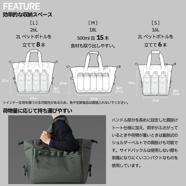 シマノ SHIMANO クーラーバッグプロ S COOLER BAG PRO S | GLAGH グラフ