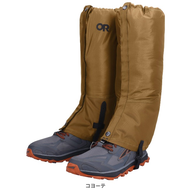 未使用 アウトドアリサーチ OUTDOOR RESEARCH ヘリウム ゲイター メンズ L コヨーテ 登山 トレッキング ゲーター アウトドア アウトドアリサーチ OUTDOOR RESEARCH ヘリウムゲイター メンズ