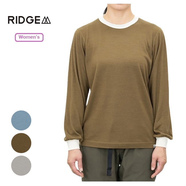 リッジマウンテンギア RIDGE MOUNTAIN GEAR アンワインドメリノティー 