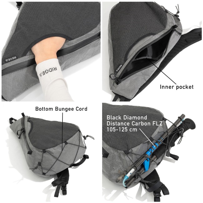 リッジマウンテンギア RIDGE MOUNTAIN GEAR サッシュパック Sash Pack