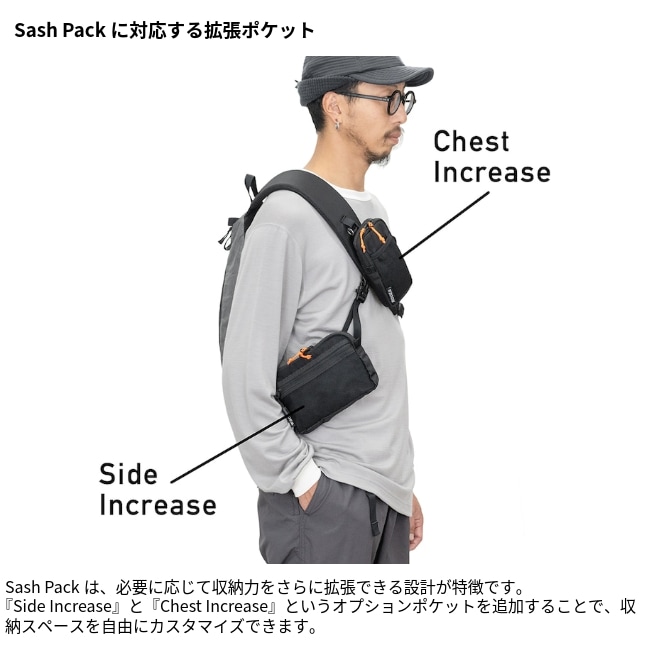 リッジマウンテンギア RIDGE MOUNTAIN GEAR サッシュパック Sash Pack 