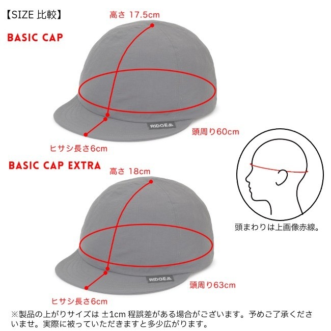 リッジマウンテンギア ベーシックキャップ GREY リッジマウンテンギア RIDGE MOUNTAIN GEAR ベーシックキャップ Basic