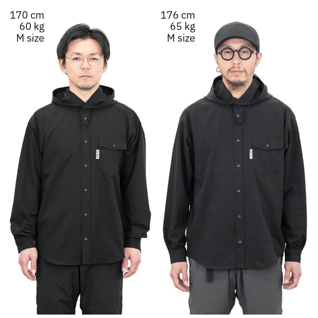 リッジマウンテンギア RIDGE MOUNTAIN GEAR フーデッドロングスリーブ