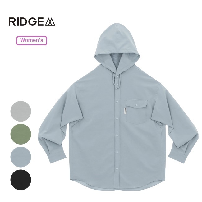 リッジマウンテンギア RIDGE MOUNTAIN GEAR フーデッドロングスリーブ